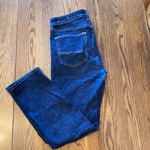 Dark blue demon jeans